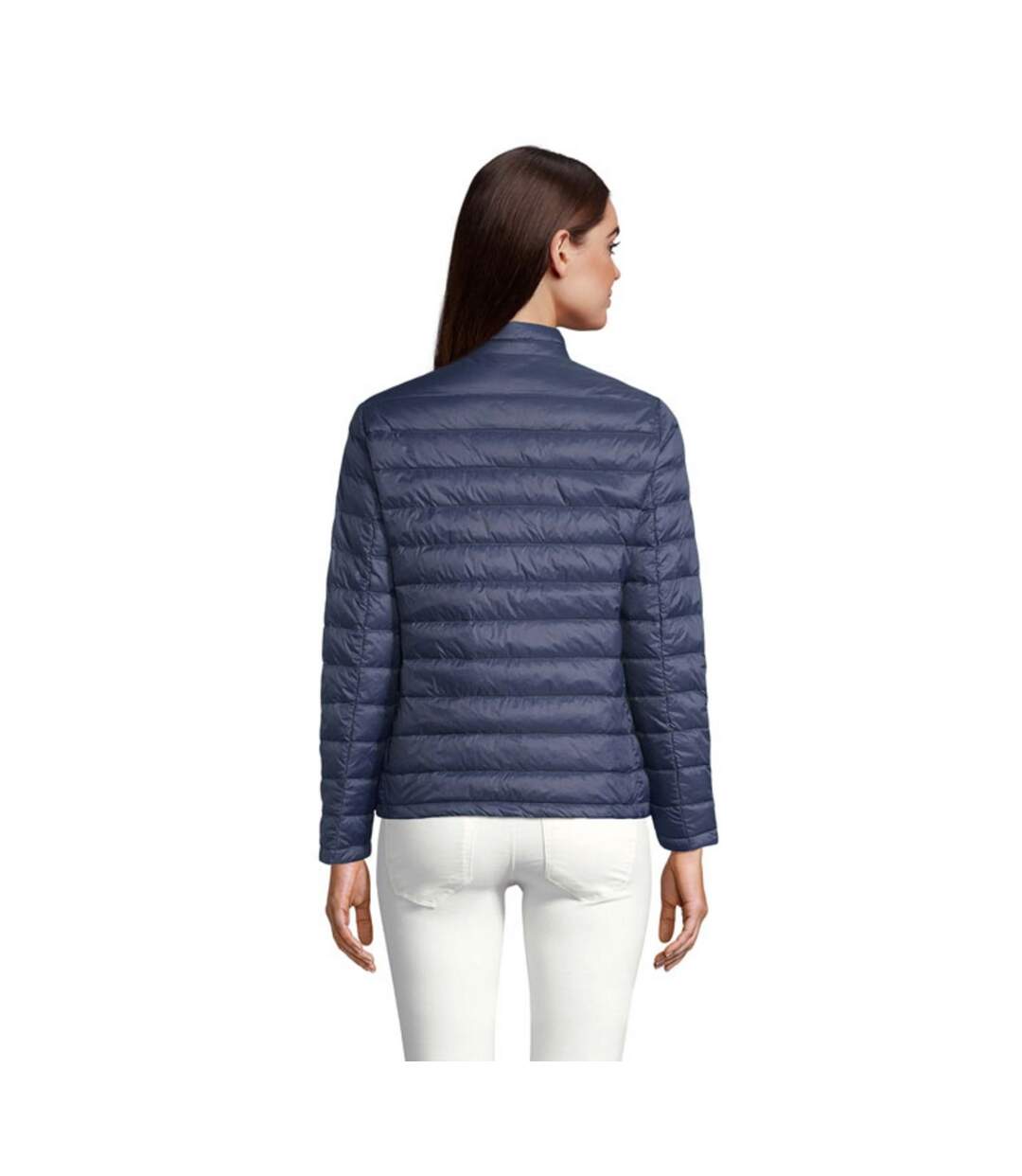 Womens/ladies Wilson Waterproof Jacket French Navy SOLS-3