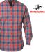 Chemise à carreaux homme WINCHESTER TARGET à carreaux gris : le confort thermique du pur coton gratté-4