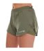 Short De Course Series-3 Superpose Femme Vert Kaki Skins-3