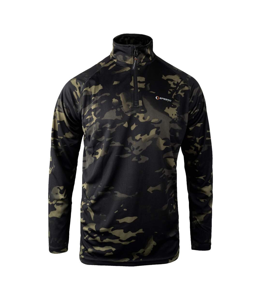 Haut De Sport Motif/style Camouflage Armour Homme Noir Speero-1