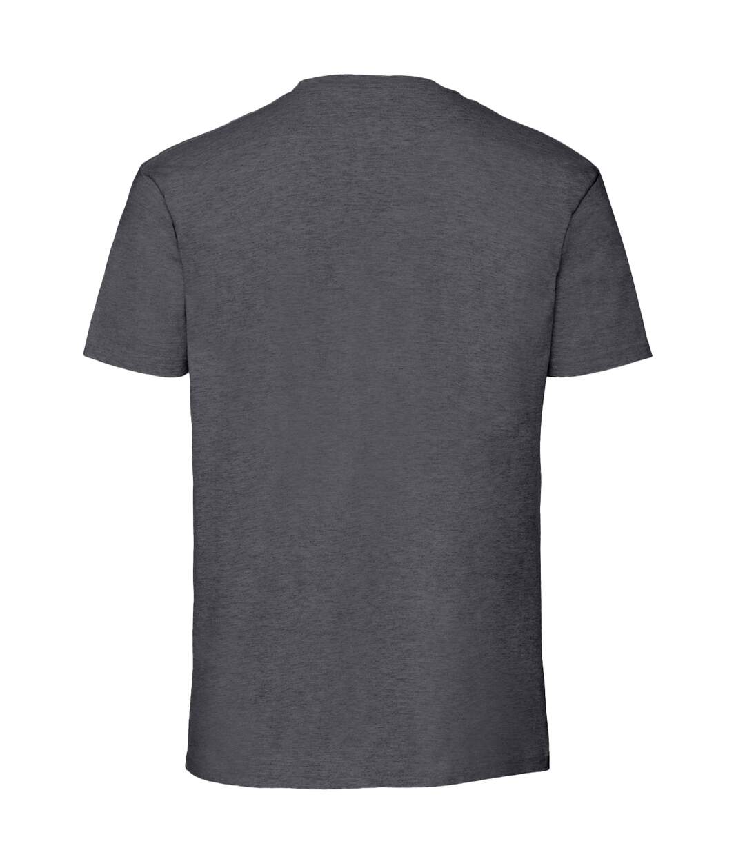 T-shirt iconic premium homme gris foncé chiné Fruit of the Loom