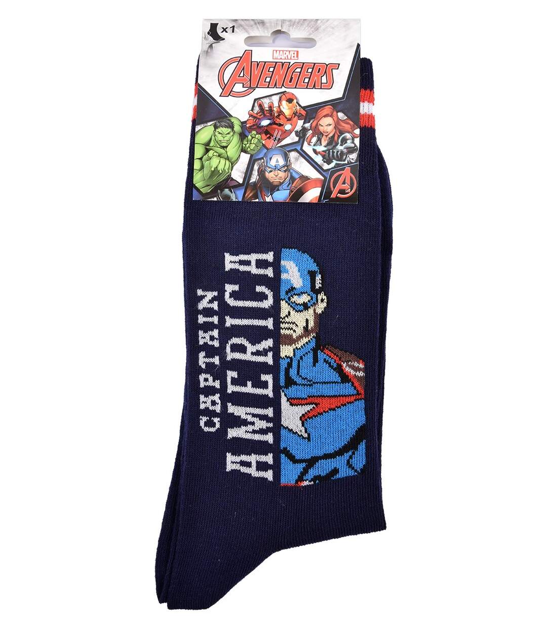 Chaussettes Pack Cadeaux Homme SUPERHEROS CAPTAIN23-4