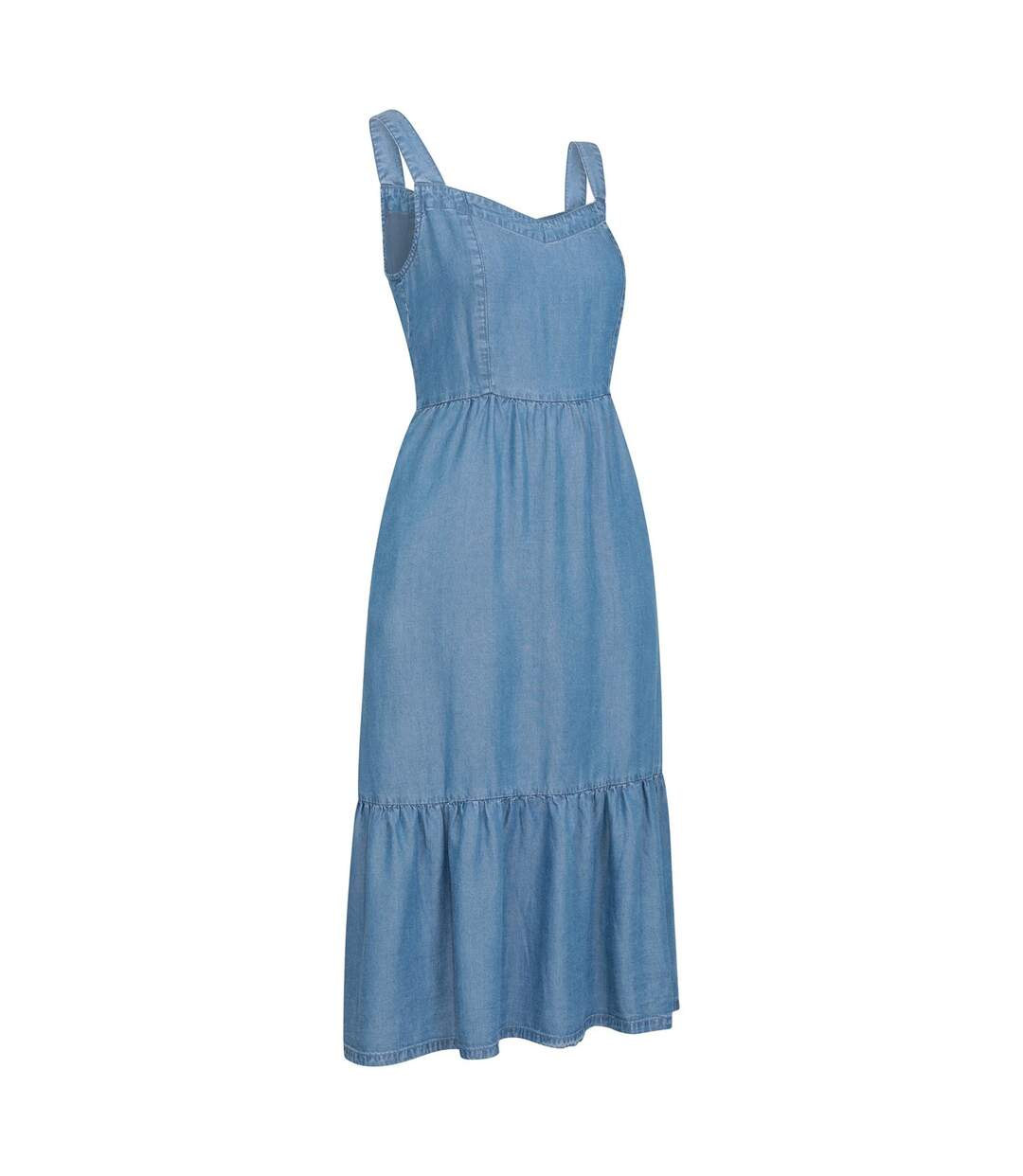 Robe mi-longue zante femme bleu Mountain Warehouse-4