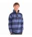 Sweat Motif/style Rayé Homme Bleu Denim Lazy Jacks-1