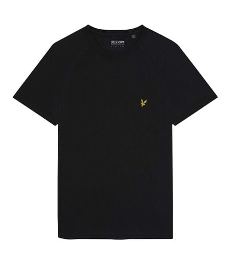 T-shirt Manches Raglan Core Homme Noir Lyle & Scott