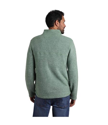 Mens laramie snow marl quarter zip fleece olive Weird Fish
