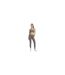 Legging Motif/style 3 Rayures Hyperglam Femme Terre Cuite Adidas-1