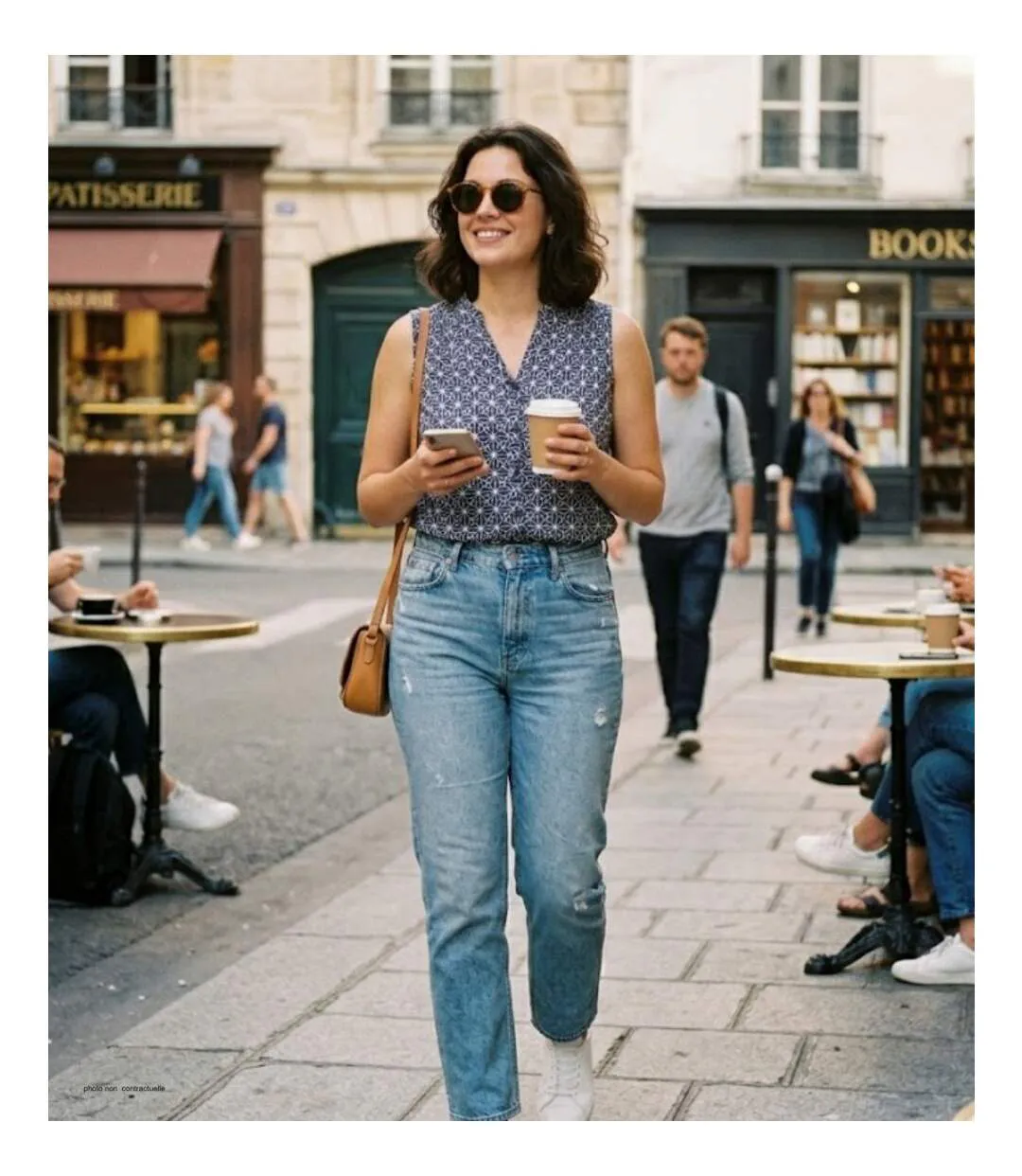 MAYFLOWER VOILOU1 Chemisier sans manches – La légèreté de la viscose pour un look estival chic-5