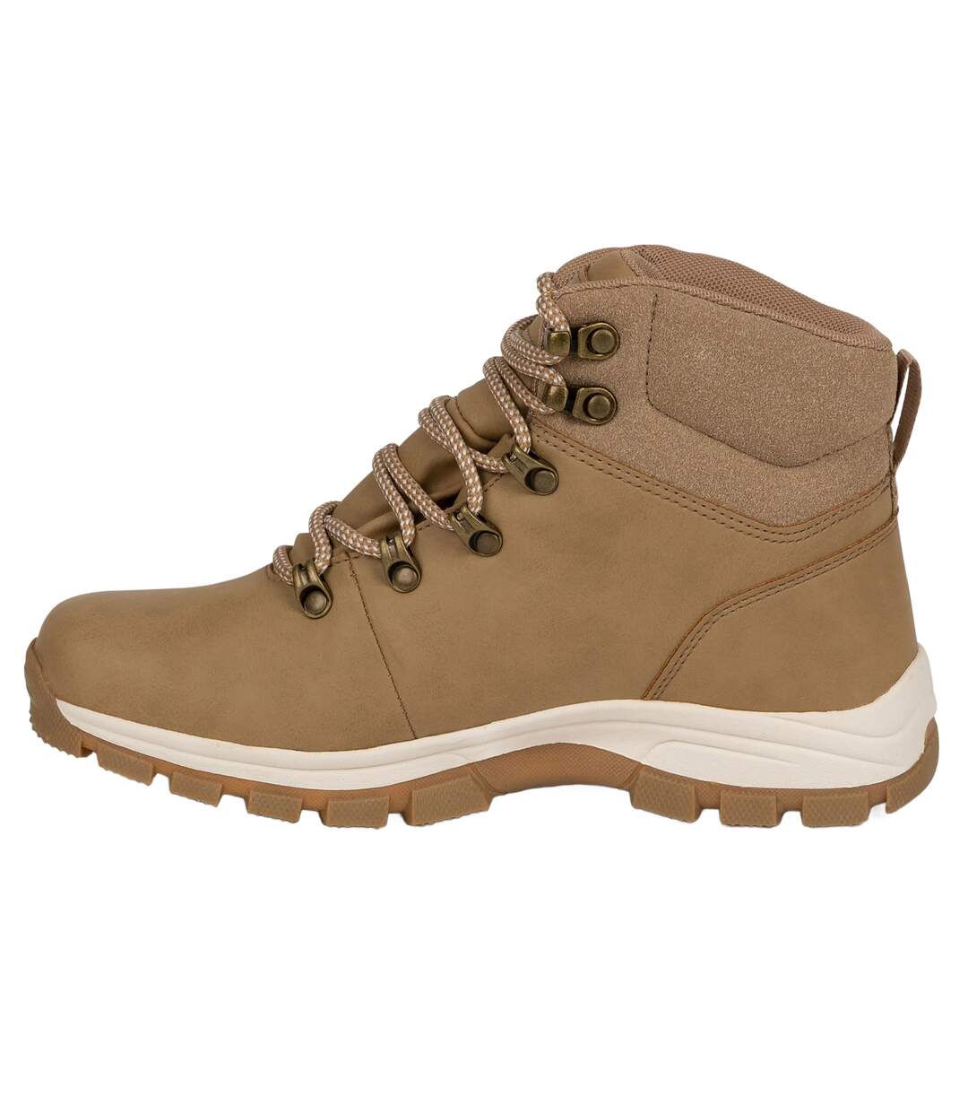 Bottines de marche belle femme beige Trespass