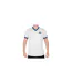 Mens Leeds Retro V Neck T-shirt White Fan Originals-1