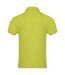 Unisex Adult Akoya Terrycloth Recycled Polo Shirt Lime Elevate NXT-2
