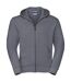 Veste à capuche authentic homme gris foncé Russell Russell