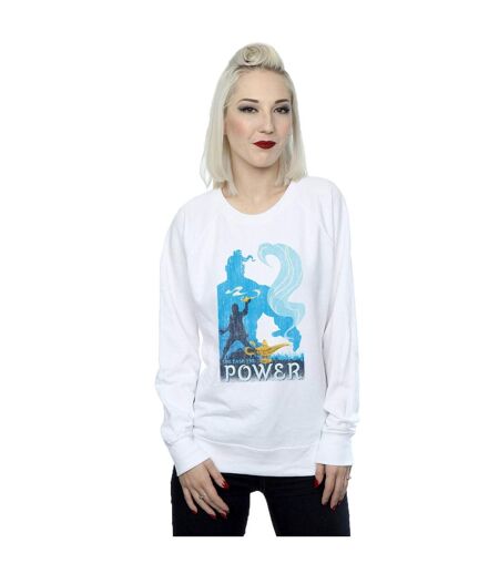 Disney - Sweat ALADDIN MOVIE UNLEASH THE POWER - Femme (Blanc) - UTBI5439