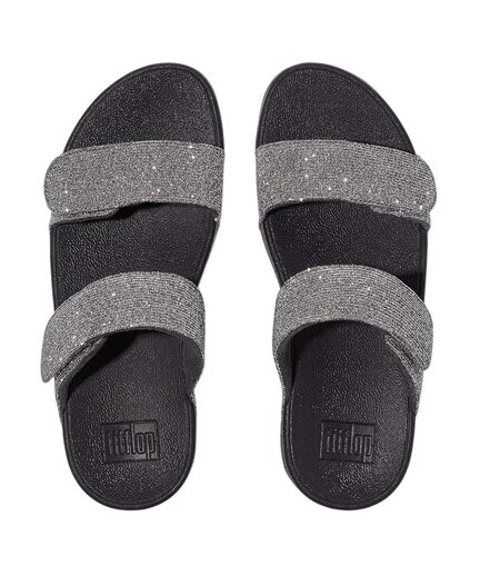 Claquettes Lulu Shimmerlux Femme Turquoise FitFlop