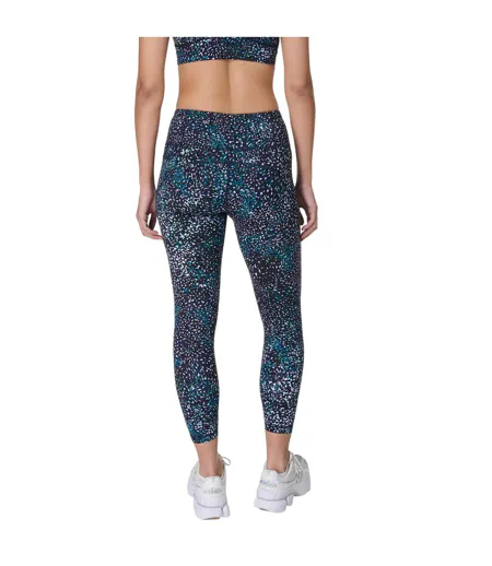 Legging Entraînement Motif/style Imprimé Aurore Power Femme Bleu Sweaty Betty