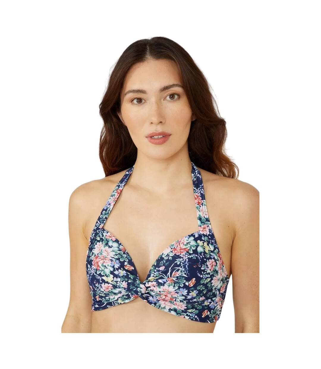 Haut de maillot de bain femme bleu marine Debenhams