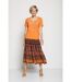 T-shirt brodé droit lien pompoms-4