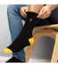 Farah - Lot de 5 paires de chaussettes douces respirantes en bambou homme-3