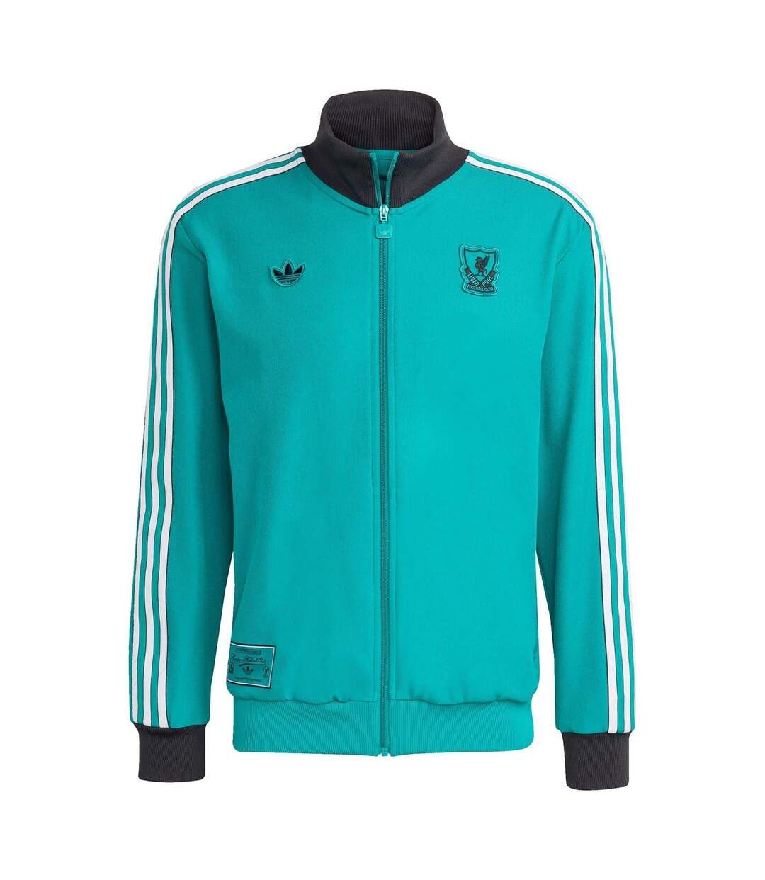 Mens Terrace Icons Liverpool Fc Track Top Green Adidas-2