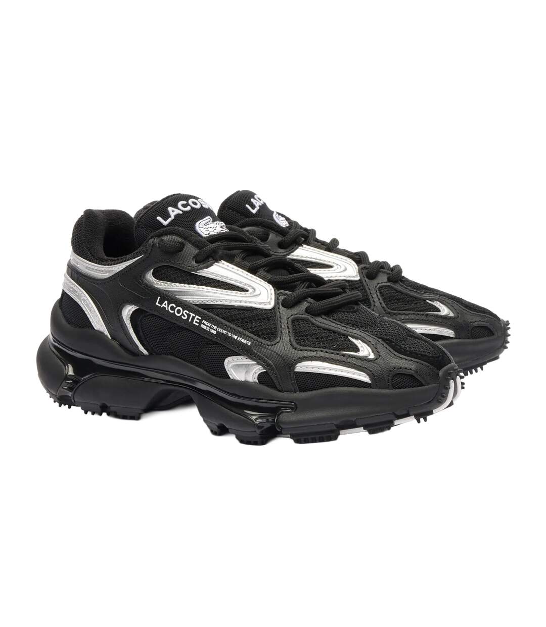 Baskets l003 homme noir Lacoste-1
