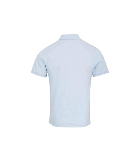 T-shirt polo hommes bleu clair Premier