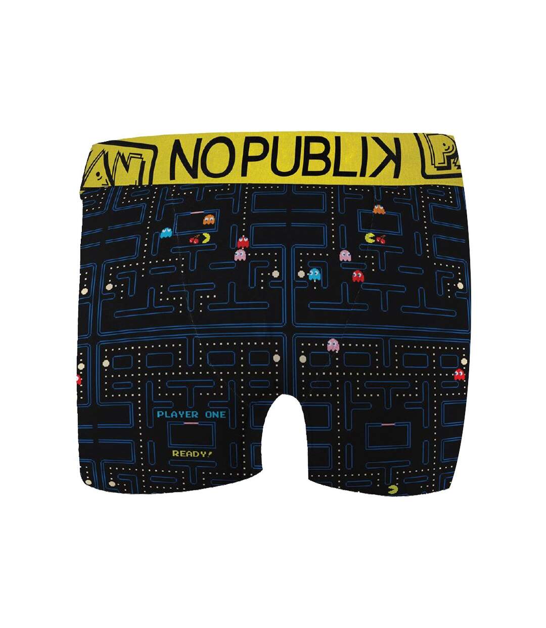 Boxer No Publik Featuring Pacman Homme Confort et Fantaisie en Coton -Assortiment modèles photos selon arrivages- Maze 1545 en Microfibre-1