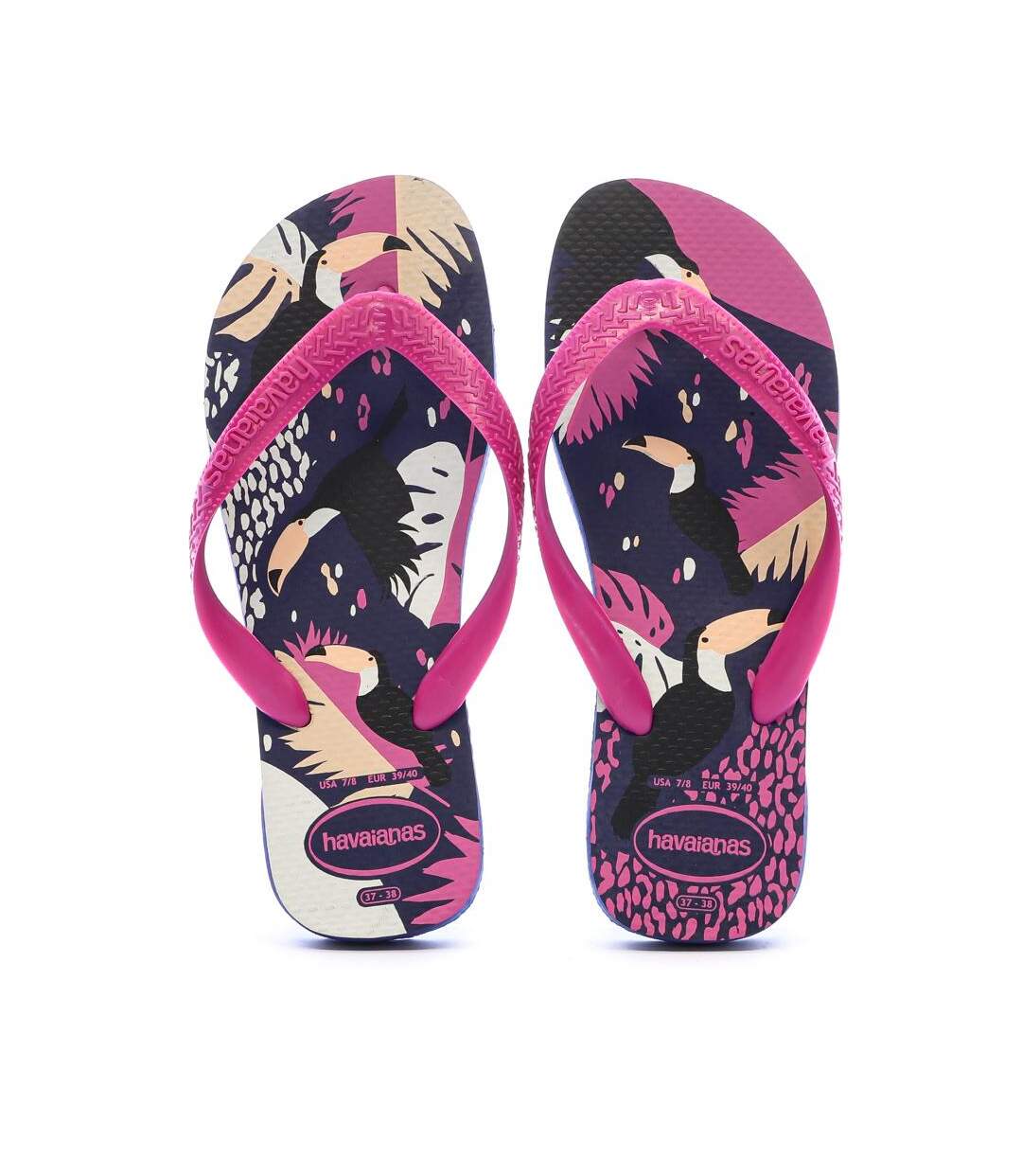 Tongs marine femme havaianas tropical vibes-3
