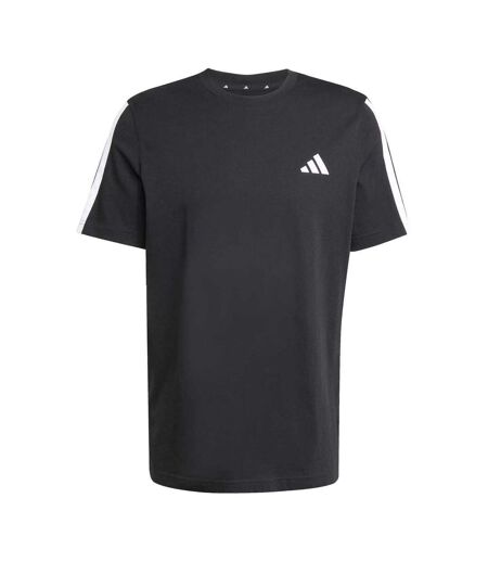 T-shirt Motif/style 3 Rayures Homme Noir Blanc Adidas