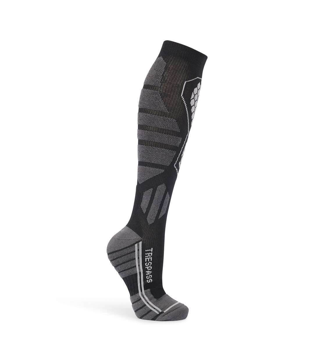 Chaussettes De Ski Hacon Adulte Noir Trespass-3