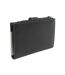 Womens/ladies Mae Leather Purse One Size Black Light Grey Eastern Counties Leather-2