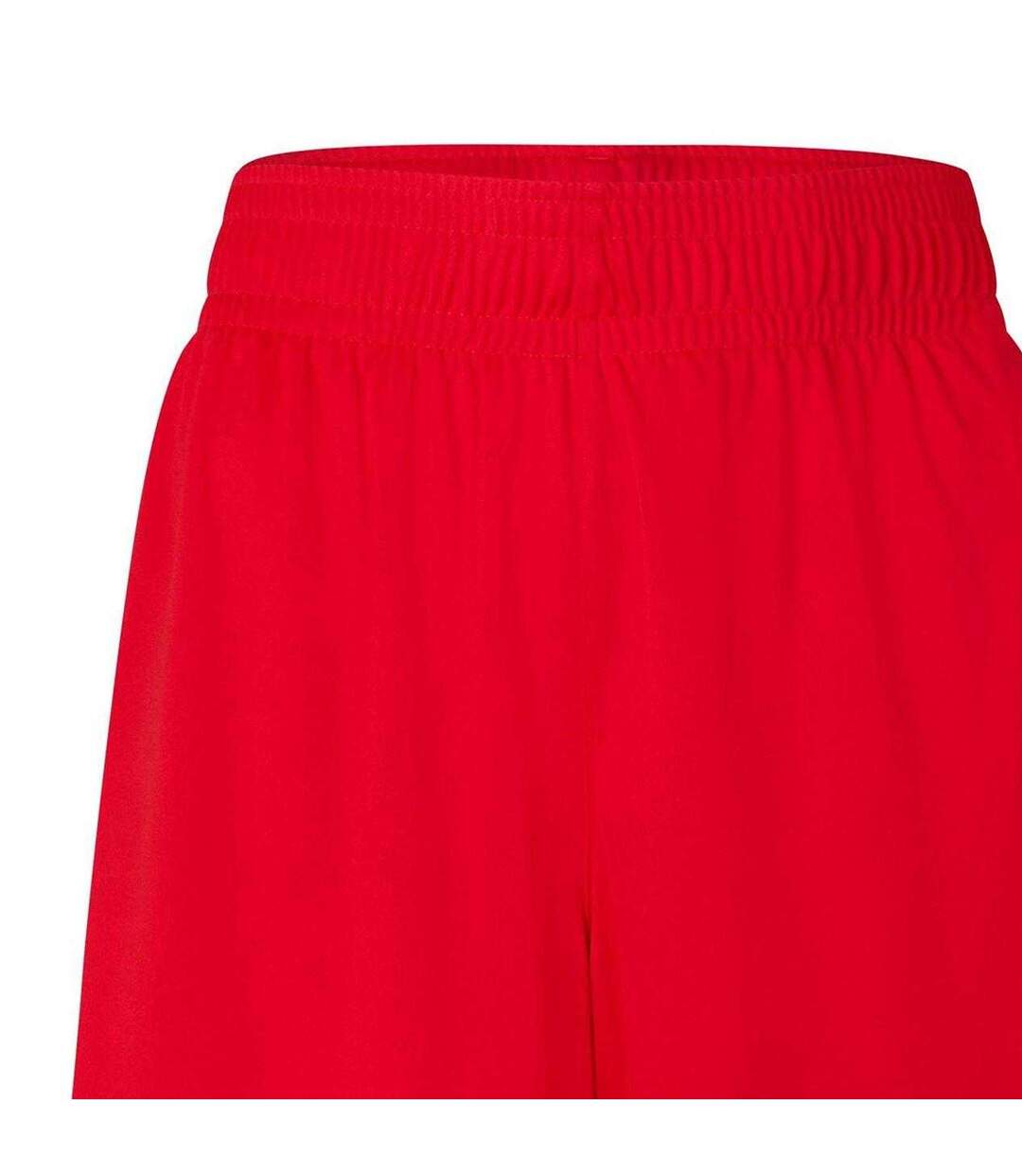 Womens/ladies Hoops Team Game Performance Shorts Red Puma-4