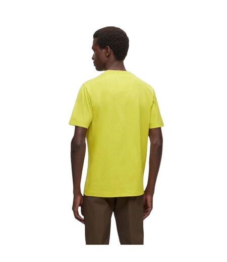 Mens Porsche Logo T-shirt Green Boss