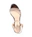 Sandales amie femme rose doré Lunar-4