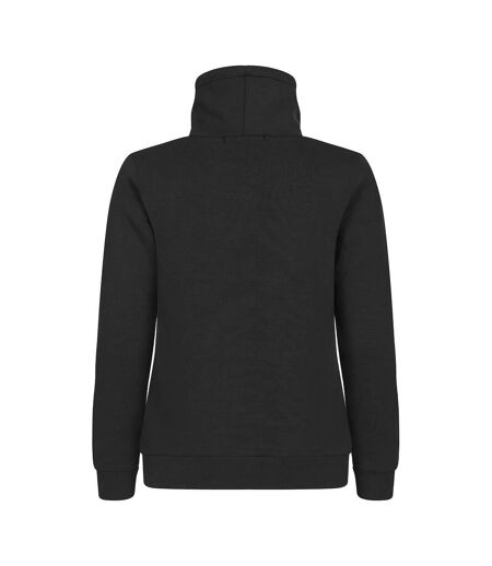 Womens/ladies Hobart Sweatshirt Black Clique