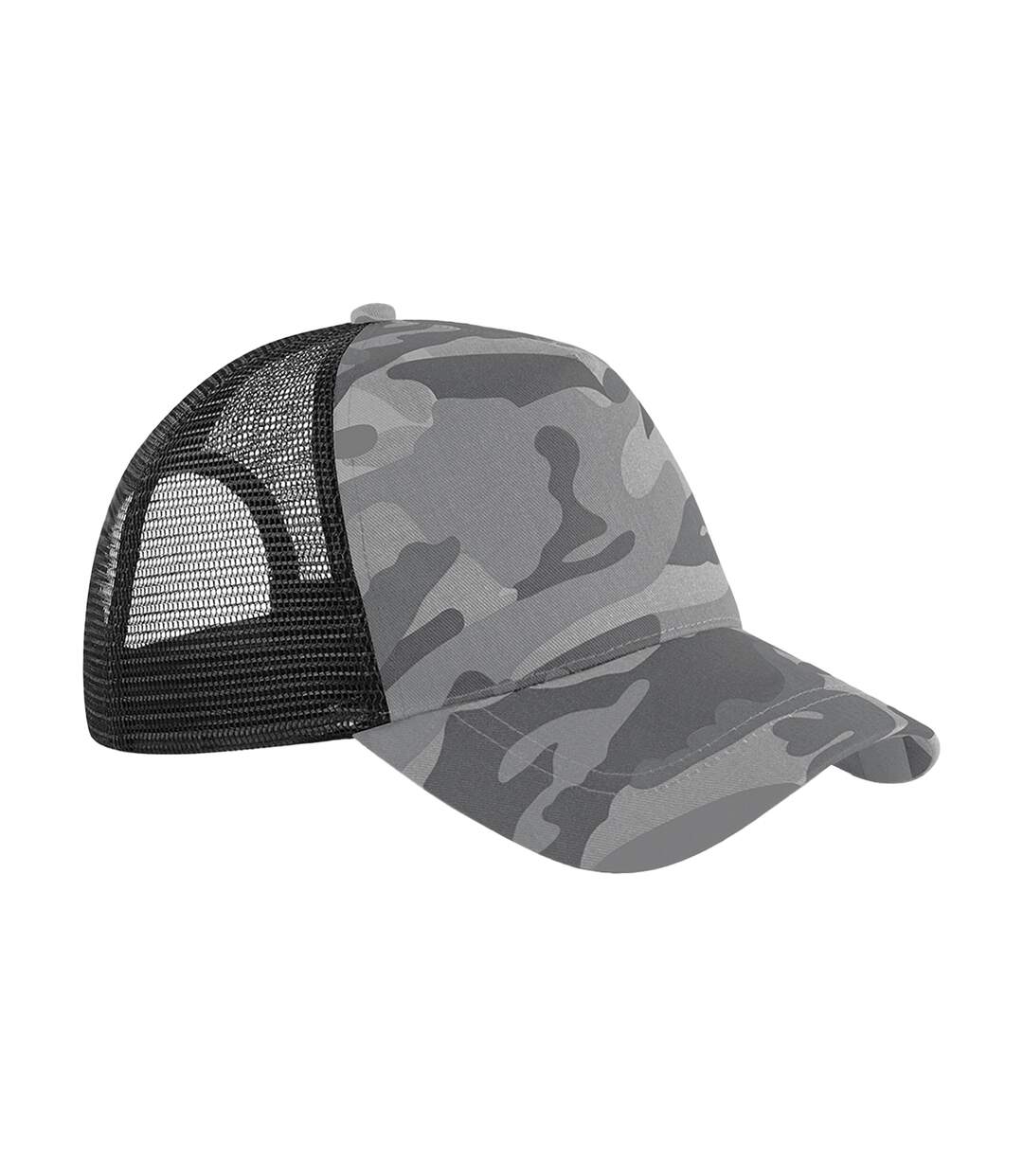 Casquette Trucker Motif/style Camouflage Bleu Clair Beechfield-2