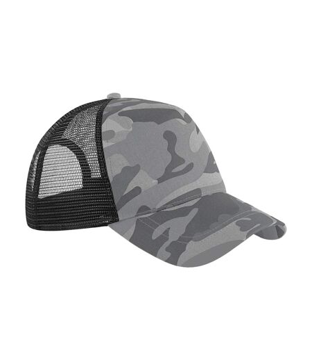 Casquette Trucker Motif/style Camouflage Bleu Clair Beechfield