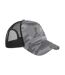 Casquette Trucker Motif/style Camouflage Bleu Clair Beechfield-2