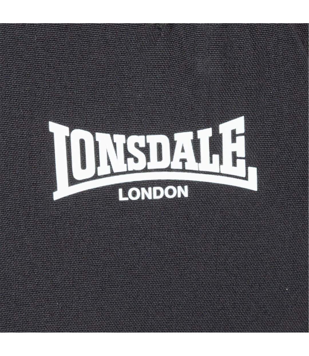 Mens Woven Trousers Grey Lonsdale-4