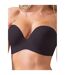 Womens/ladies Strapless Push Up Bra Black Wonderbra-3