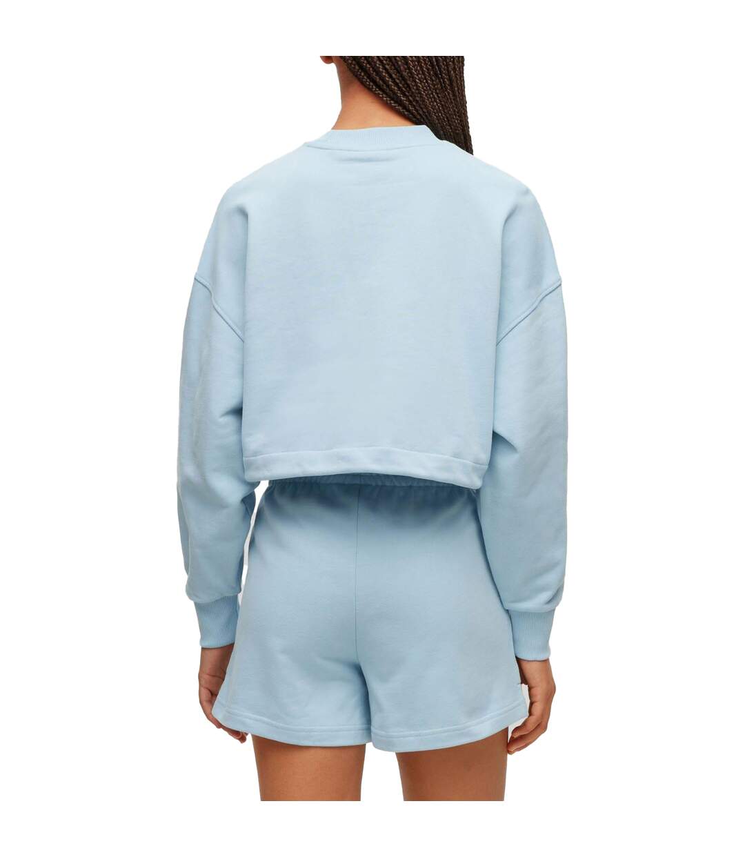 Sweat Delive Femme Bleu Clair Hugo-3