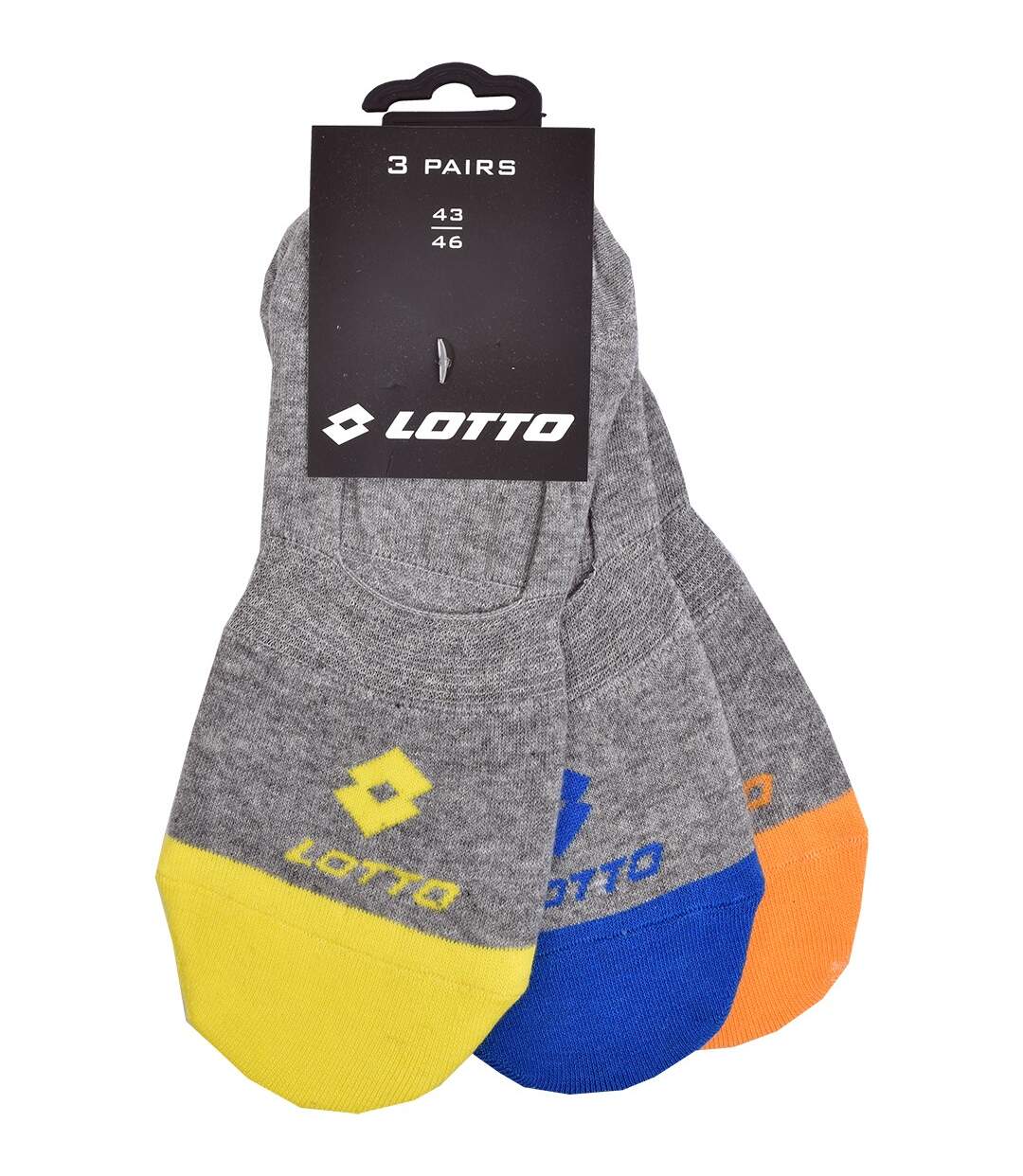 Chaussettes homme LOTTO SNEAKER Pack de 12 Paires Footies LOTTO