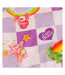 Chemise Manches Courtes Motif/style À Carreaux Adulte Violet Care Bears-3