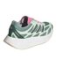 Childrens/kids Adizero Trainers Green Pink Adidas-2
