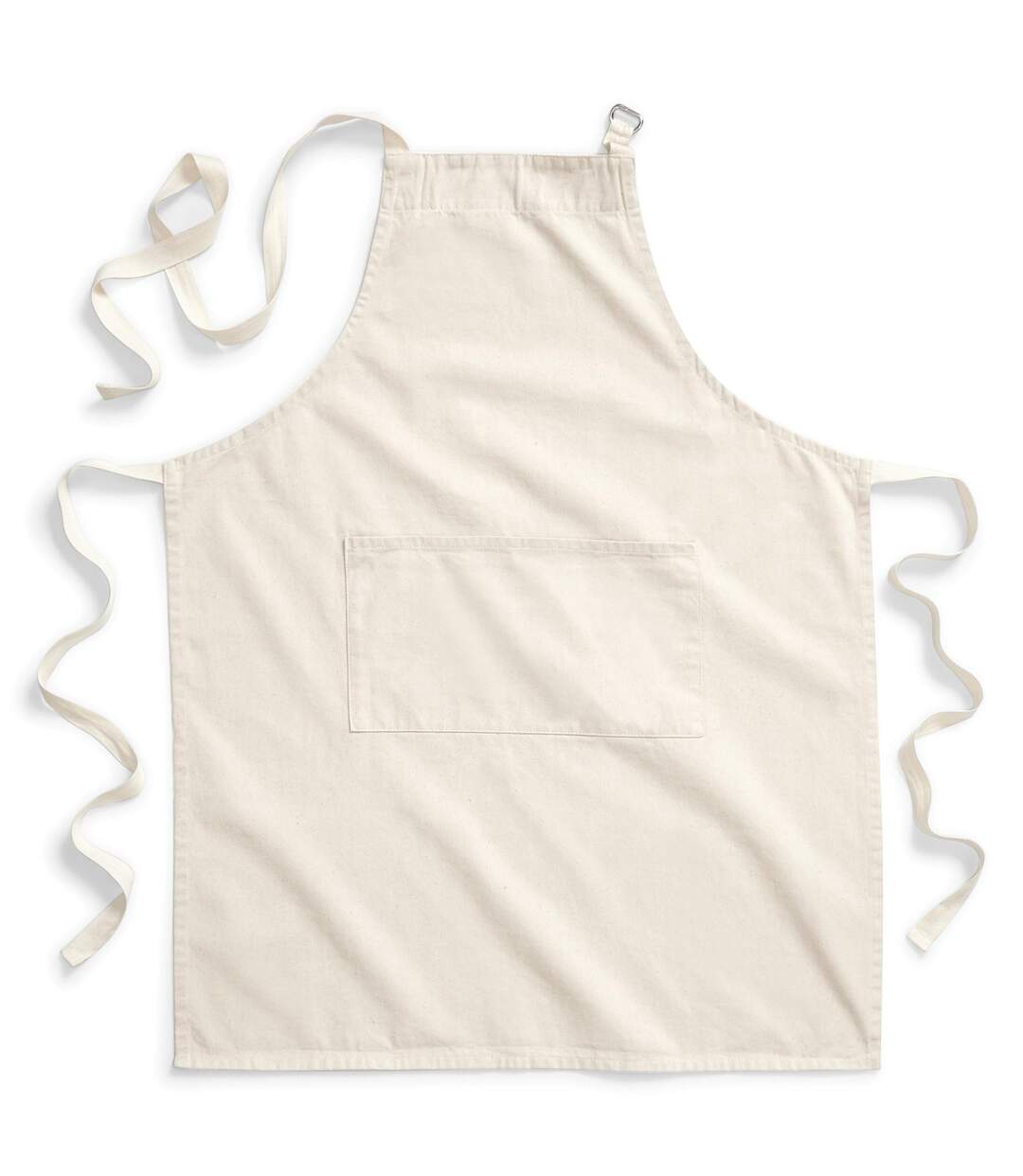 Tablier en coton adulte unisexe taille unique naturel Westford Mill-1