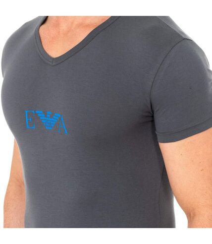 Men's short-sleeved V-neck t-shirt 110810-8P715