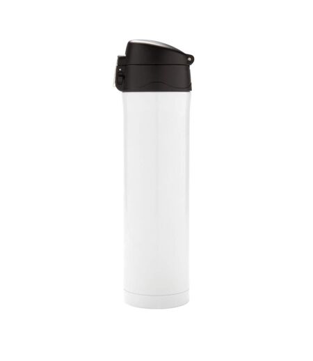 Lockable recycled stainless steel vacuum insulated flask one size white XD Collection