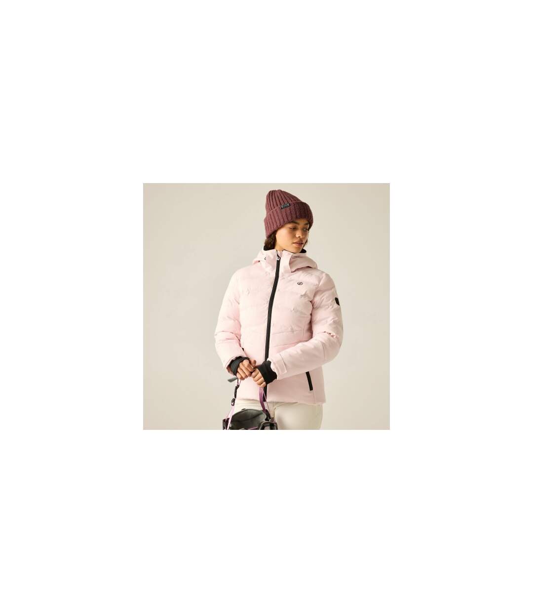 Blouson De Ski Gliding Femme Rose Pâle Dare 2B-1