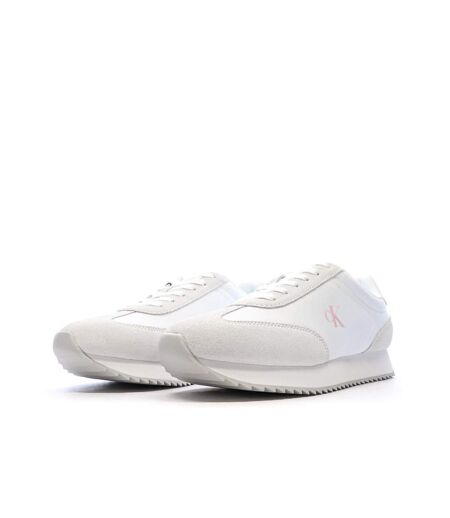 Baskets blanches femme calvin klein jeans runner