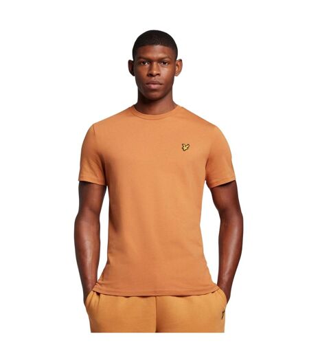T-shirt Style Uni Homme Orange Clair Lyle & Scott