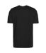 Mens Essentials 3 Stripes T-shirt Black White Adidas-2